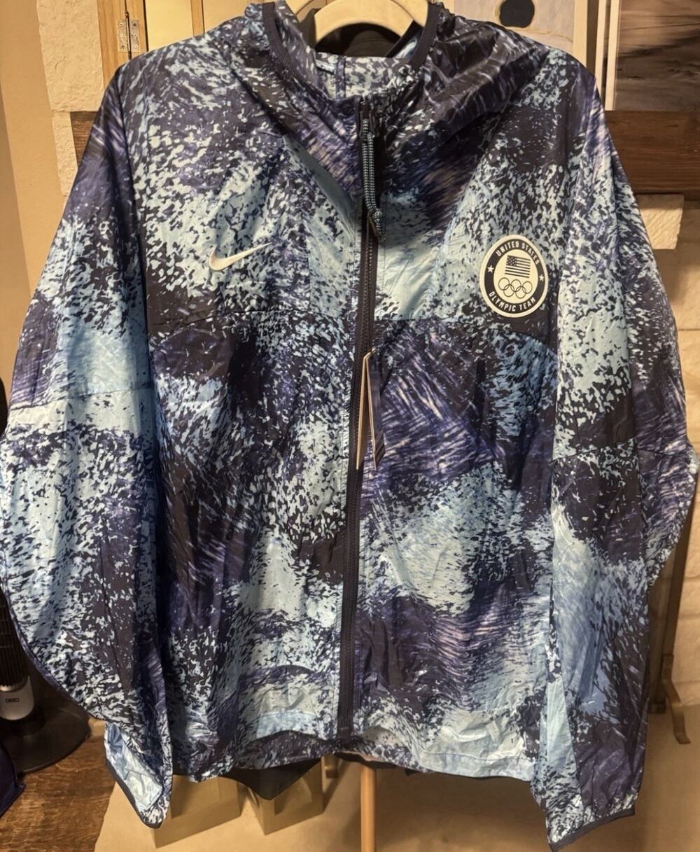 Nike ACG USA Olympic Team Cinder Cone Windbreaker Jacket Men's Size Large RARE!